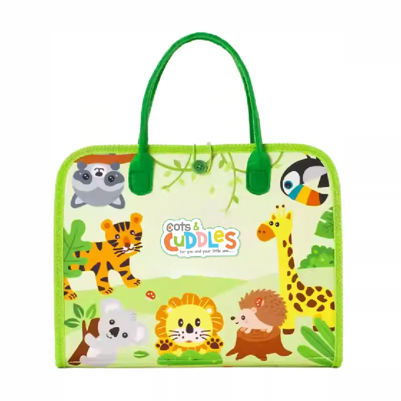 Cots and Cuddles Felt Activity Book Jungle