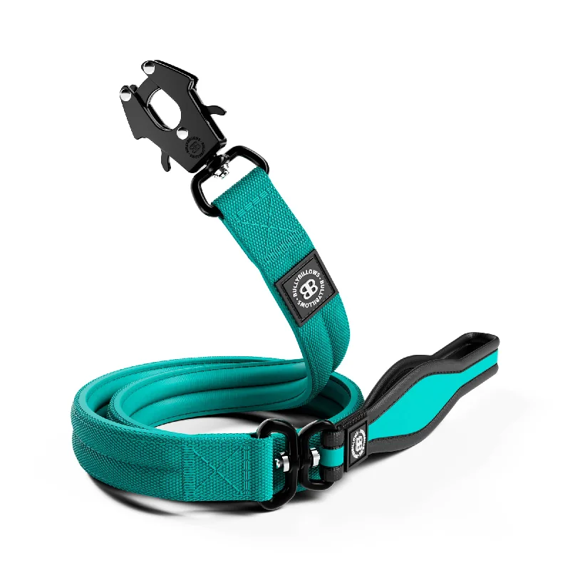 1.2m Mini Combat Lead | Secure Clasp - Turquoise