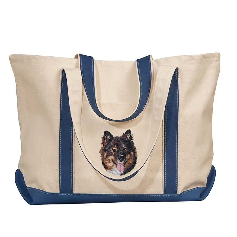 Finnish Lapphund Embroidered Tote Bag