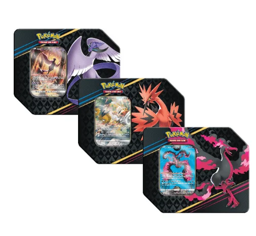 Pokémon Crown Zenith Legendary Birds Tin