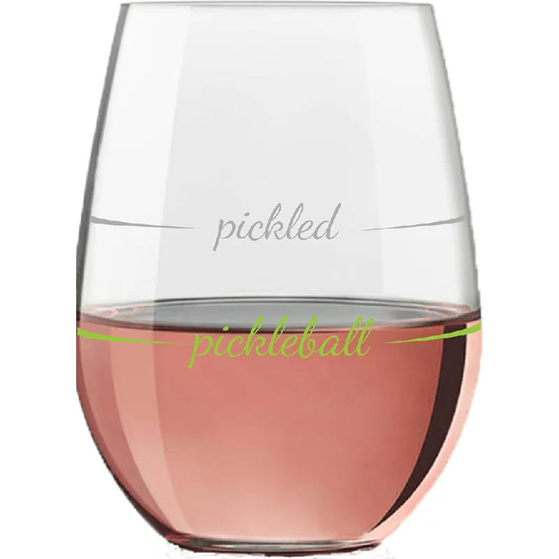 Pourtions : Stemless Wine Glass - "Pickled"