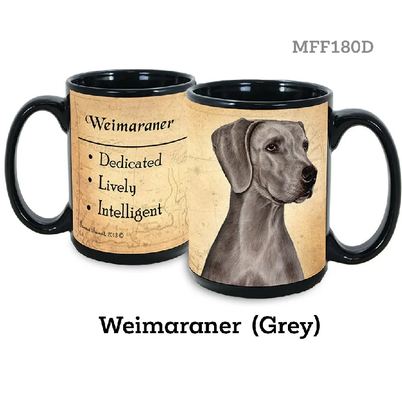 Pet Gift USA : Weimaraner (Grey) - My Faithful Friends Mug 15 oz