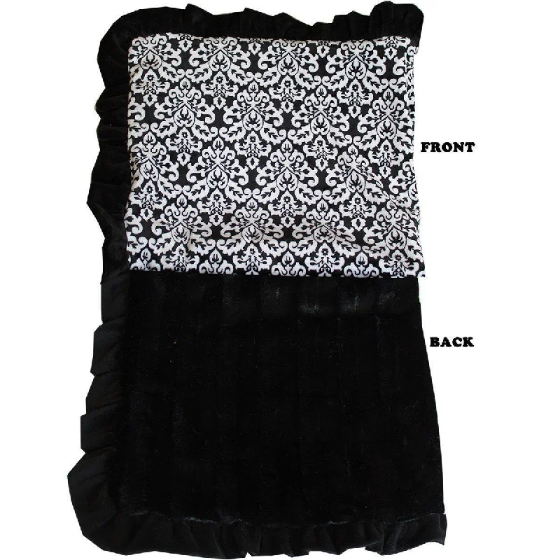 Cuddle Dog Blanket Fancy Black