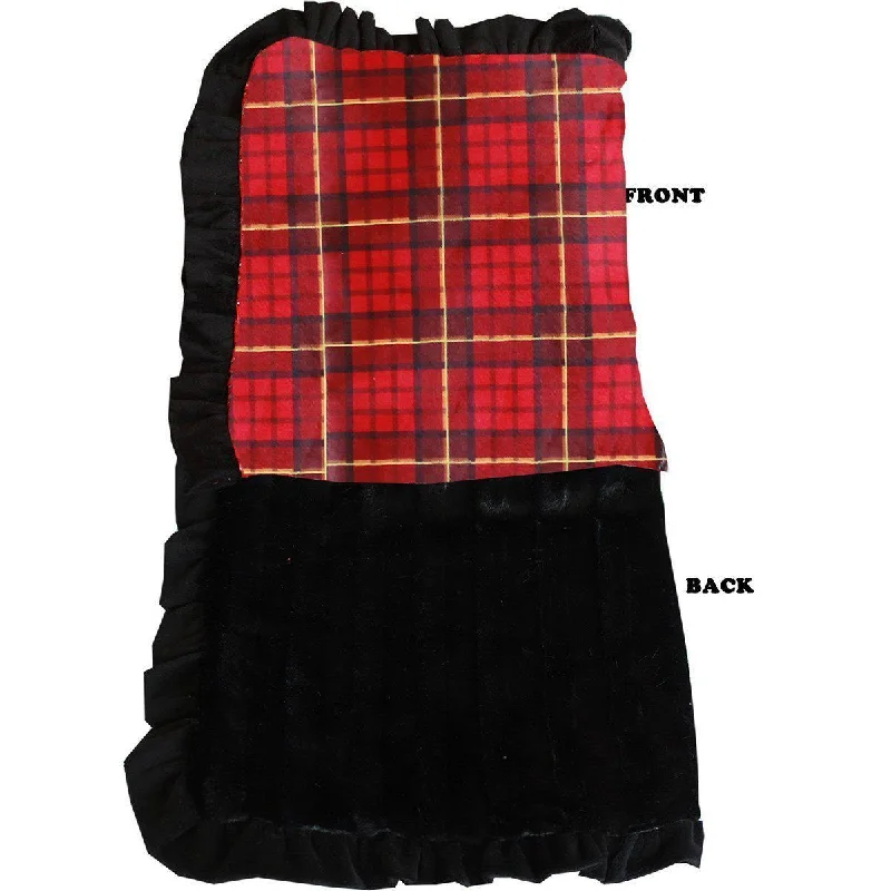 Cuddle Dog Blanket Red Plaid