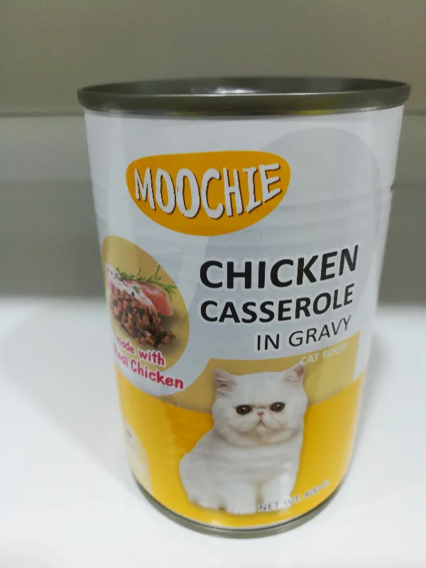 Moochie Cat Food With Chicken In Gravy 400g