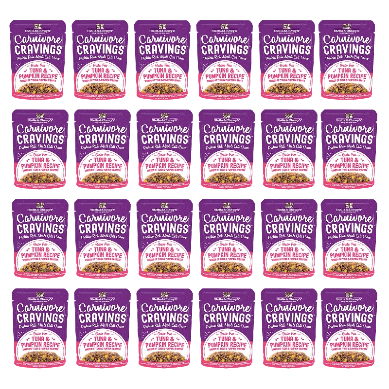 Stella & Chewy's Tuna & Pumpkin Wet Cat Food 24-Pack