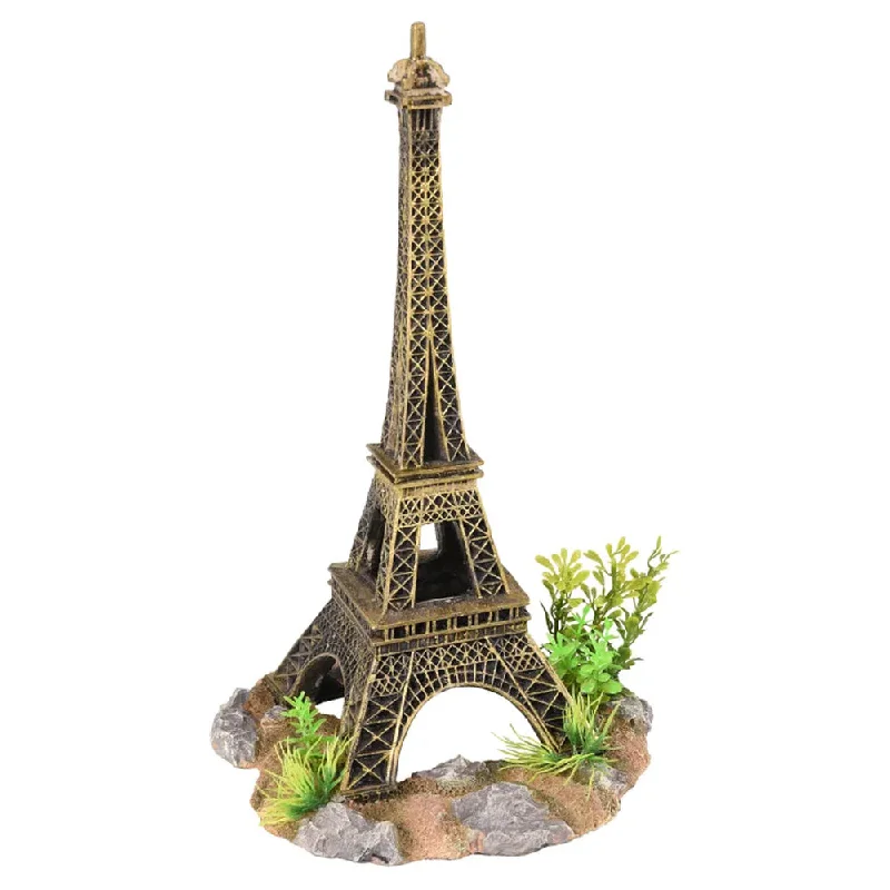 Flamingo Statue Gold Mix Eiffel Tower