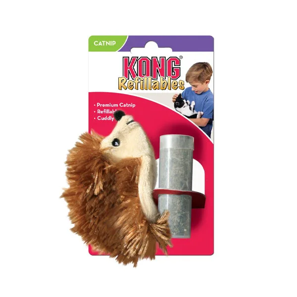 KONG Refillables Hedgehog Catnip Toy