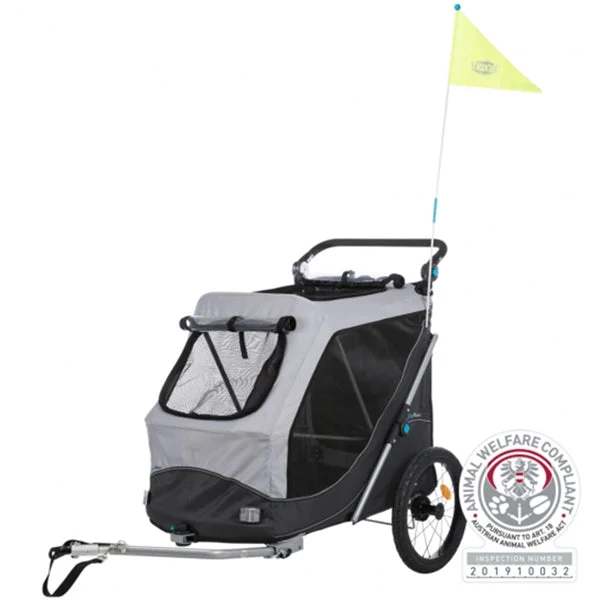 Trixie Bike Trailer Grey Large