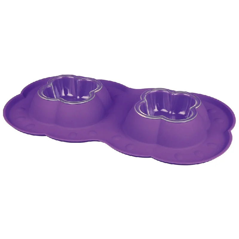 Twin Non Spill Dog Bowl